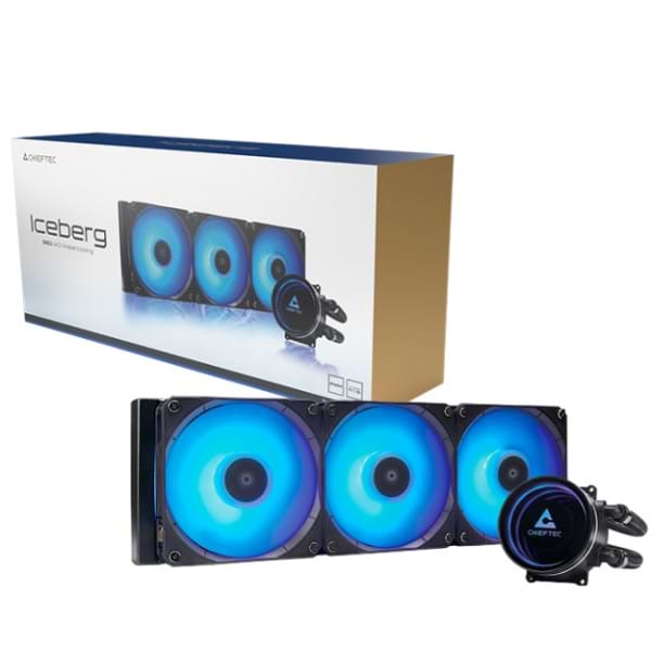 Фото - Водяна система охолодження Chieftec Iceberg 360 ARGB (CLC-360-RGB)