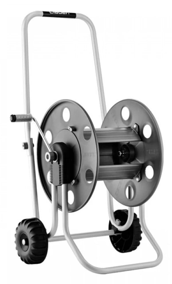 Фото - Тележка для шланга Claber Metal60 1/2"-85м (88910000)