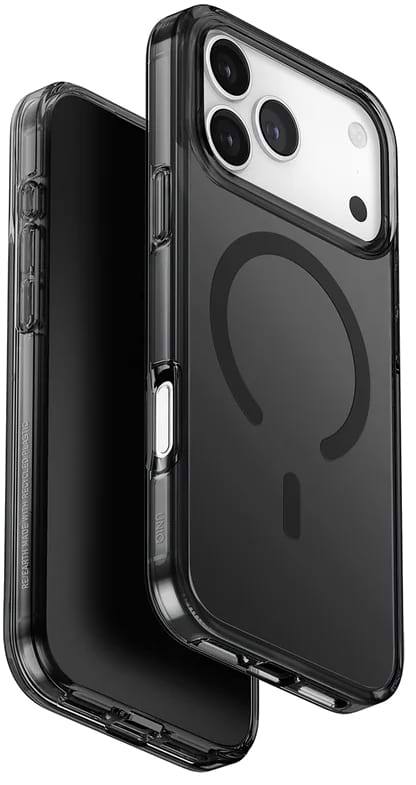 Фото - Чохол для смартфону Uniq Clario for iPhone 17 Pro Max Magclick Charging black (CLARMSMK) Фото - Чохол для смартфону Uniq Clario for iPhone 17 Pro Max Magclick Charging black (CLARMSMK)