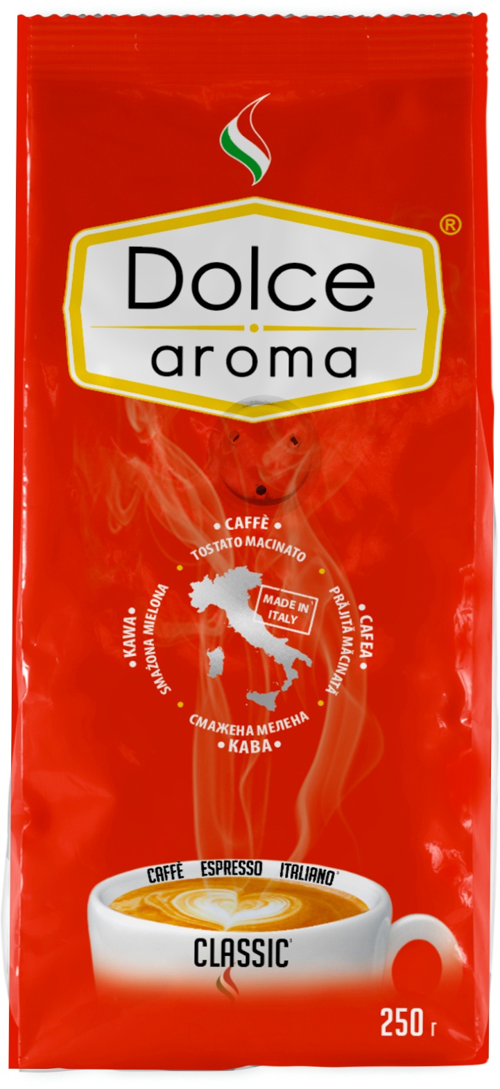 Кофе молотый Dolce Aroma Classic 250 г
