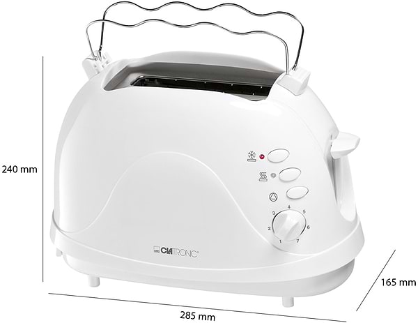 Фото - Тостер Clatronic TA 3565 White