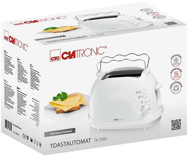 Фото - Тостер Clatronic TA 3565 White