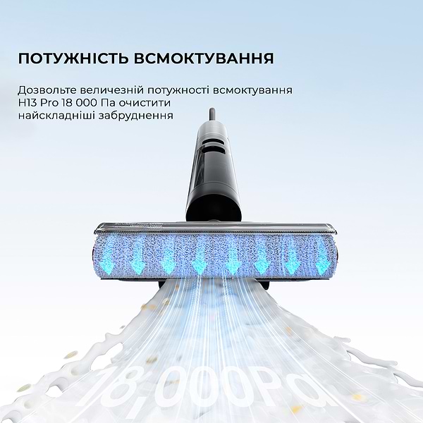 Фото - Пылесос ручной моющий Dreame Wet&Dry Vacuum Cleaner H13 Pro (HHR27C)