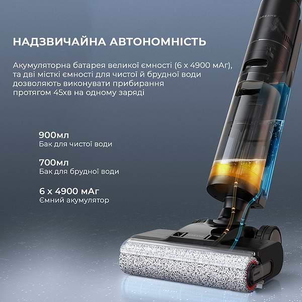 Фото - Пылесос ручной моющий Dreame Wet&Dry Vacuum Cleaner H13 Pro (HHR27C)