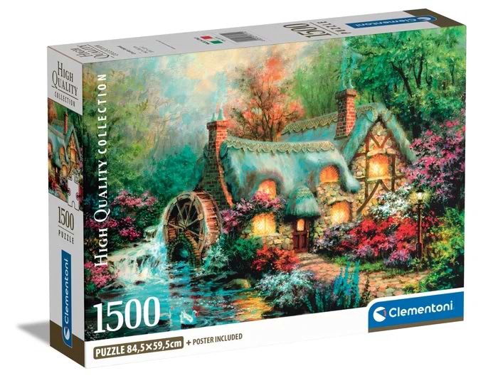 Пазли (8 +) Clementoni Колекція високої якості Сільська хатина 1500 ел. (31711)