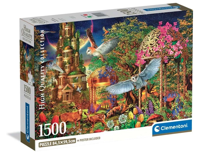 Пазли (8 +) Clementoni Колекція високої якості Казковий ліс 1500 ел. (31741)