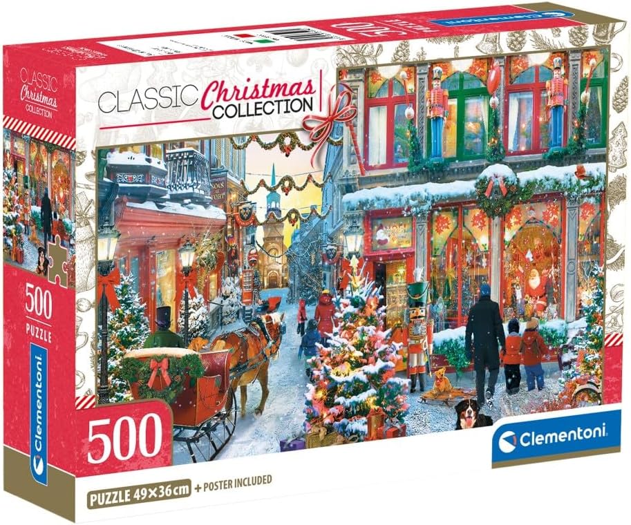 Пазли (8 +) Clementoni Різдвяний настрій 500 ел. (35160)