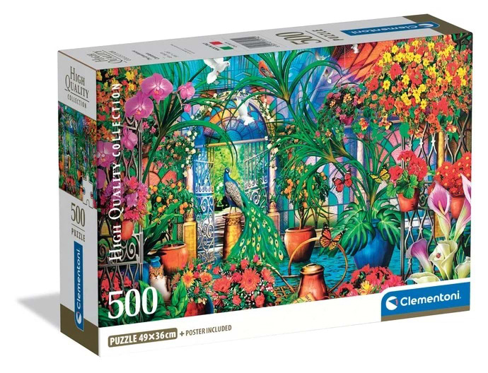 Пазли (8 +) Clementoni Затишна оранжерея 500 ел. (35579)