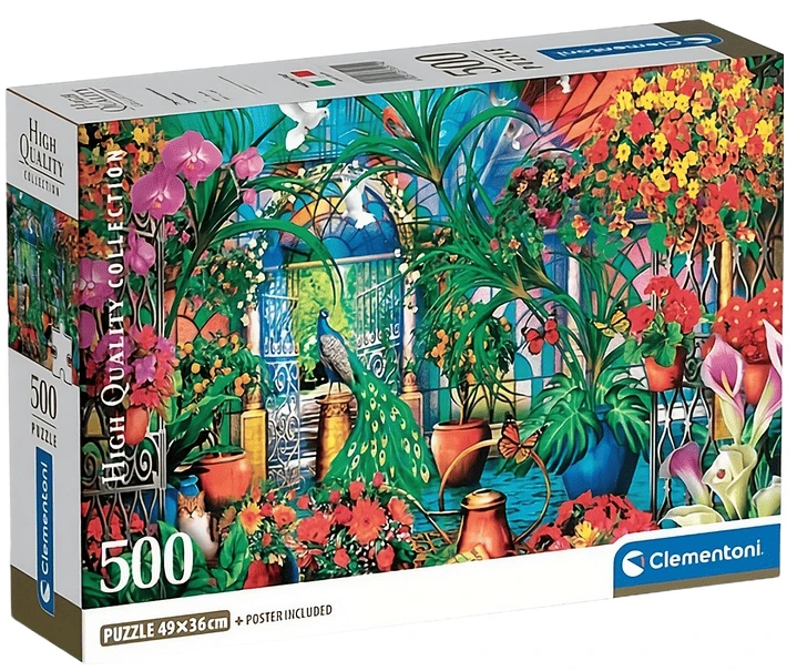 Пазлы (8+) Clementoni Уютная оранжерея 500 эл. (35579)