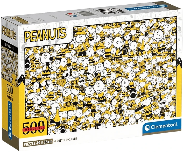 Пазлы (8+) Clementoni Мозаика с главными героями комикса Пинатс 500 эл. (35806)