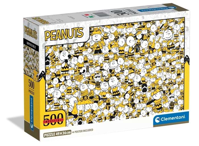 Пазли (8 +) Clementoni Мозаїка з головними героями коміксу Пінатс 500 ел. (35806)