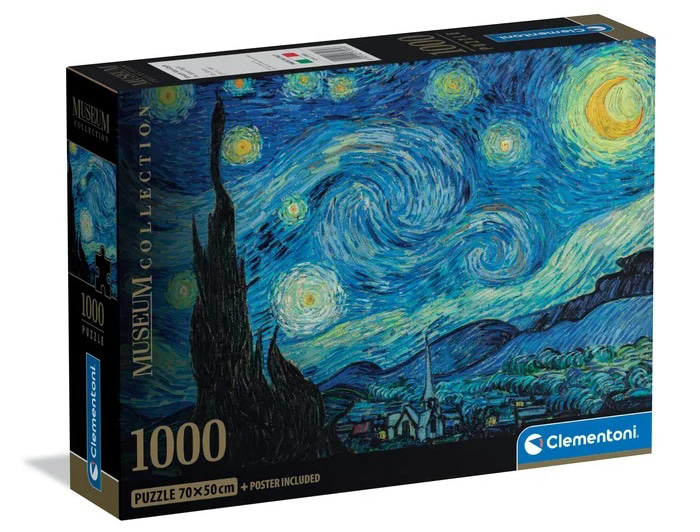 Пазли (8 +) Clementoni Музей вночі 1000 ел. (37065)