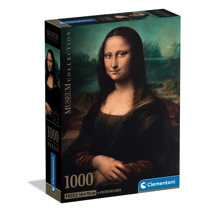 Пазли (8 +) Clementoni Леонардо да Вінчі Мона Ліза 1000 ел. (37094)