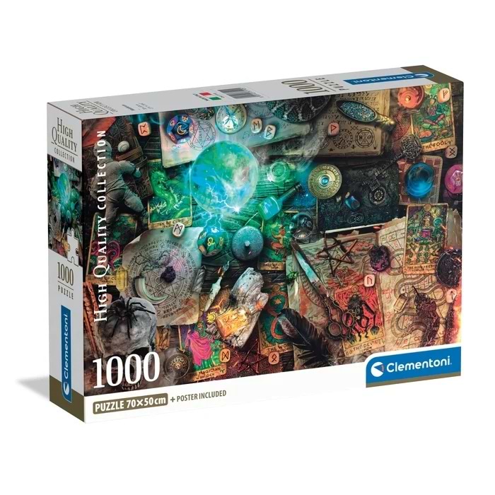 Пазли (8 +) Clementoni Робоче місце алхіміка 1000 ел. (37110)