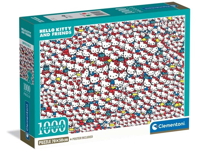 Пазли (8 +) Clementoni Нереальна кількість Хелоу Кітті 1000 ел. (37119)