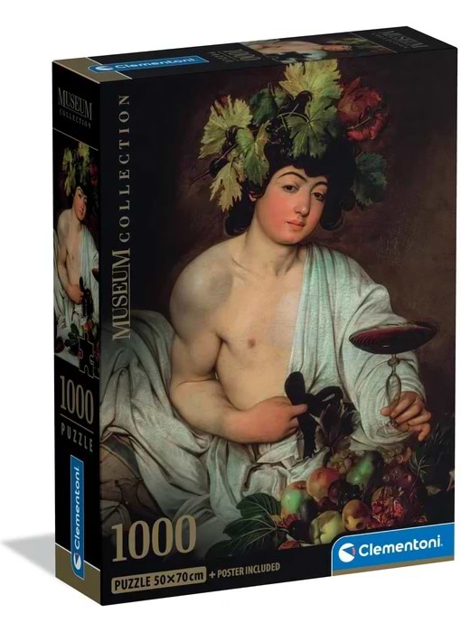 Пазли (8 +) Clementoni Мікеланджело да Караваджо Вакх 1000 ел. (39977)