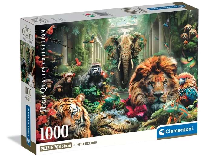 Пазли (8 +) Clementoni Містичні джунглі 1000 ел. (39987)