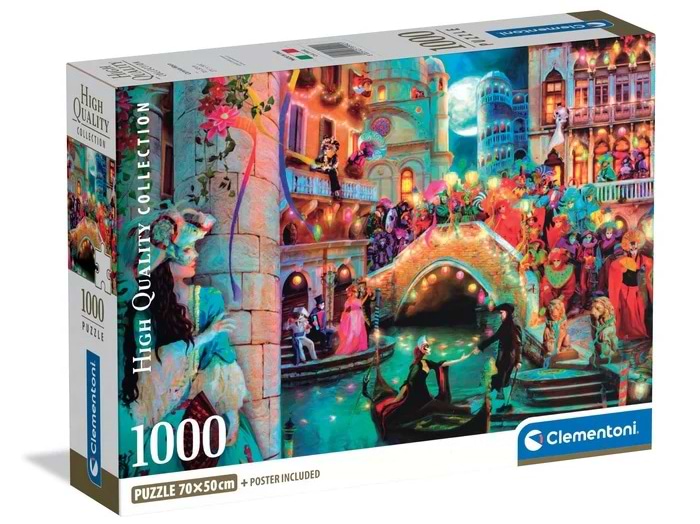 Пазли (8 +) Clementoni Карнавал в місячну ніч 1000 ел. (39990)