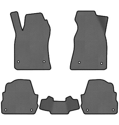 EVA коврики в салон авто EVAtech для A6 (C5) 4WD Audi 1997-2001 2 поколение Sedan EU (AU11281CLK5AV8RGB)