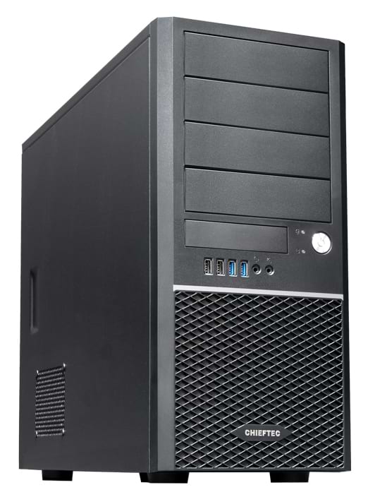 Корпус Chieftec CLASSIC 2xUSB3.0, ATX Black без БП (CM-25B-OP)