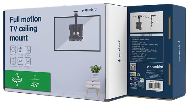 Фото - Крепление настольное Gembird CM-43ST-01