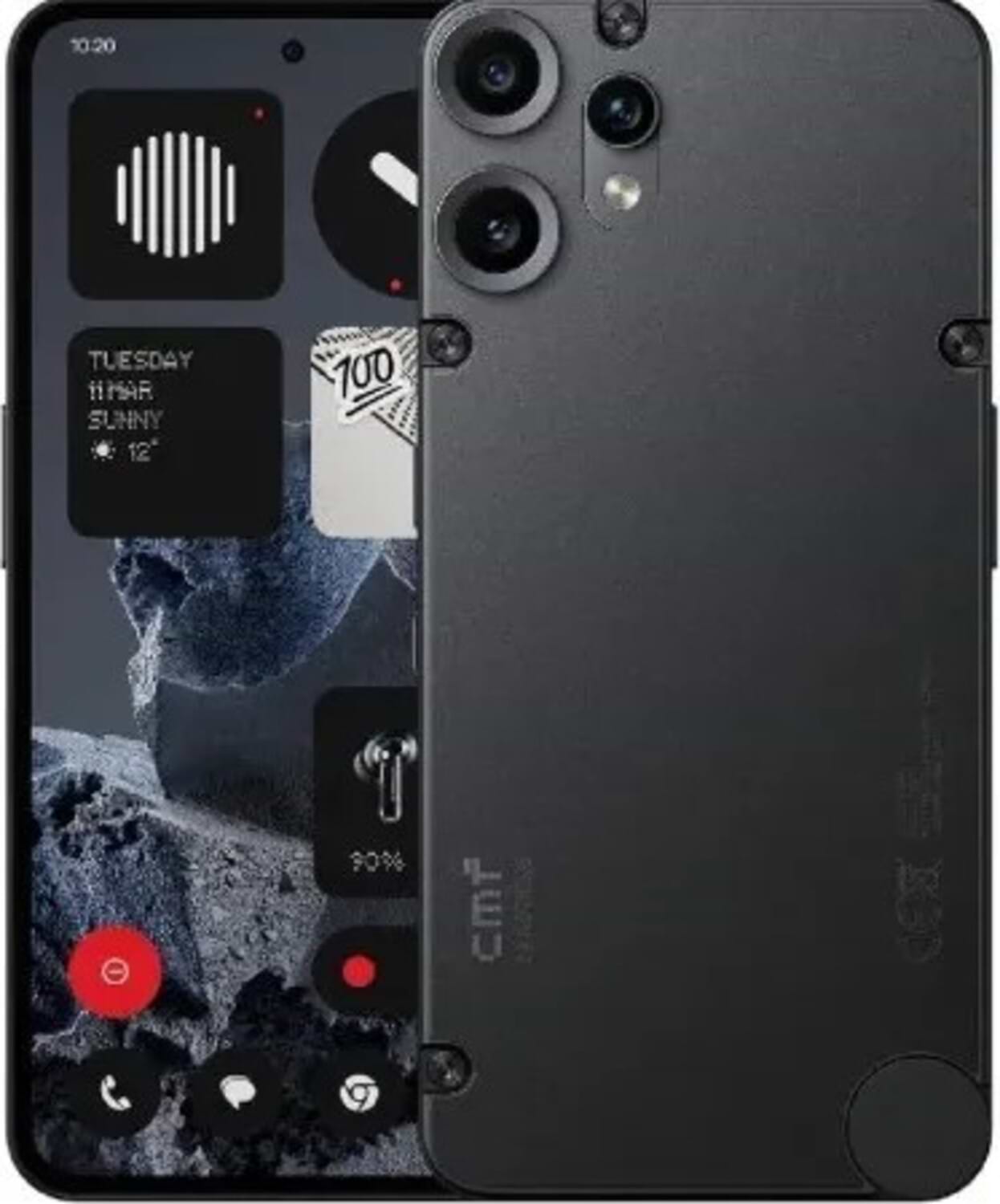 Смартфон CMF by Nothing Phone 2 Pro 8/128GB Black - Фото 1
