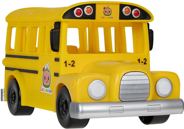 Фото - Интерактивный транспорт CoComelon Feature Vehicle Желтый Школьный Автобус со звуком (CMW0015)
