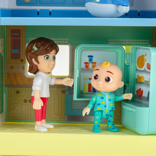 Фото - Кукольный набор CoComelon Feature Playset Семейный дом, со звуком (CMW0066)