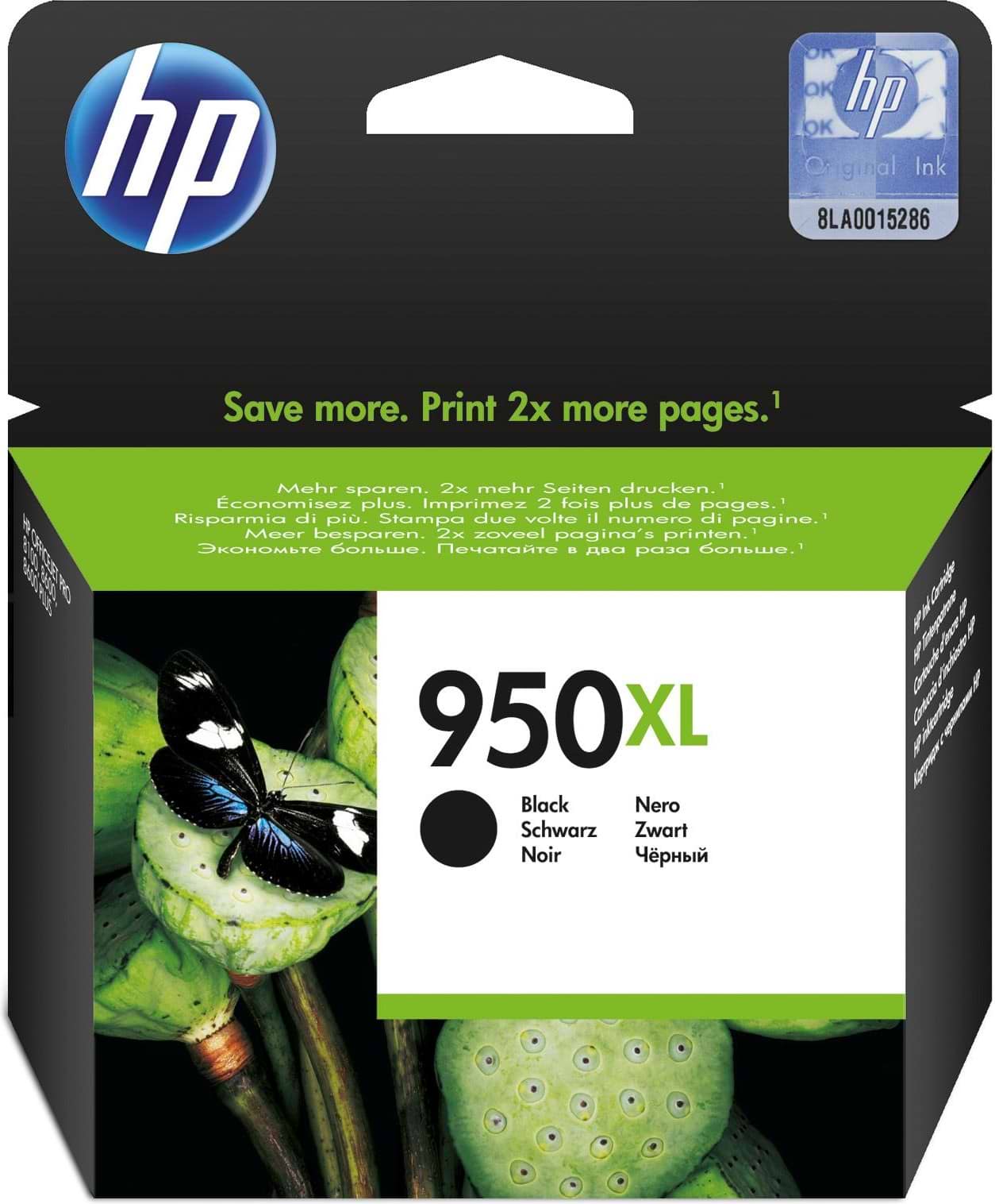 Картридж для струйных принтеров/МФУ HP No.950 XL OJ Pro 8100 N811a/N811d black (CN045AE) - Фото 1