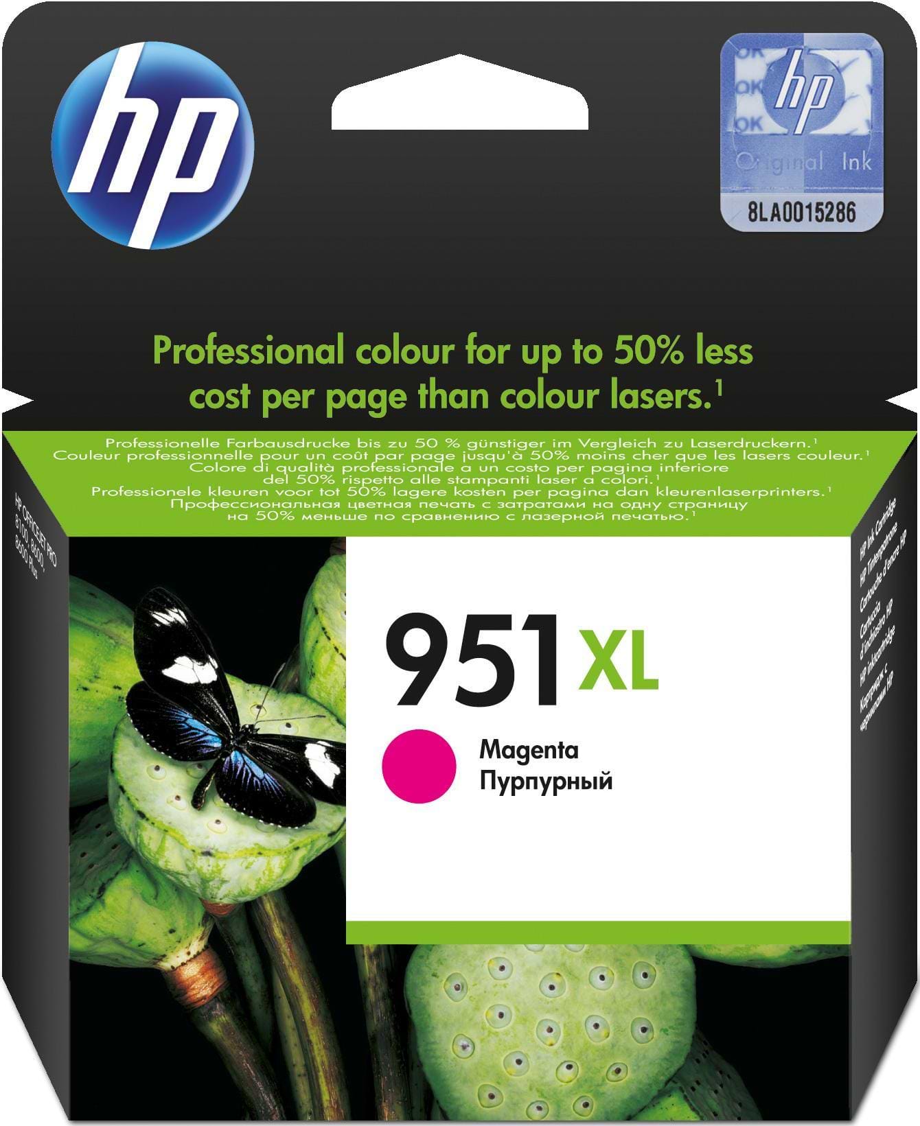 Картриджі для струменевих принтерів HP No.951 XL OJ Pro 8100 N811a/N811d Magenta (CN047AE) - Фото 1