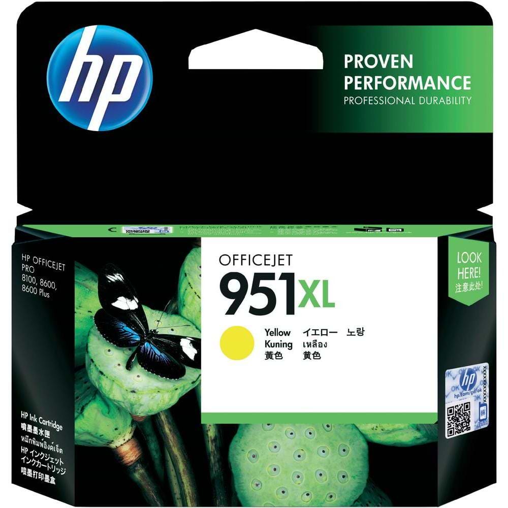 Картридж для струйных принтеров/МФУ HP No.951 XL OJ Pro 8100 N811a/N811d yellow (CN048AE) - Фото 1