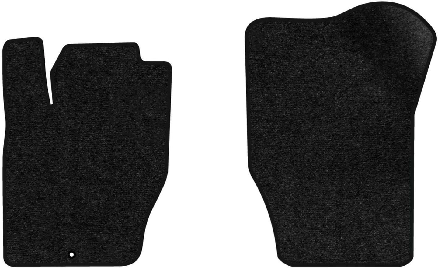 Килимки ворсові в салон авто EVAtech Standard для Citroen C4 (L) (1 clip) 2004-2010 1 покоління Coupe EU чорний кант CN11134A2CP1VEB