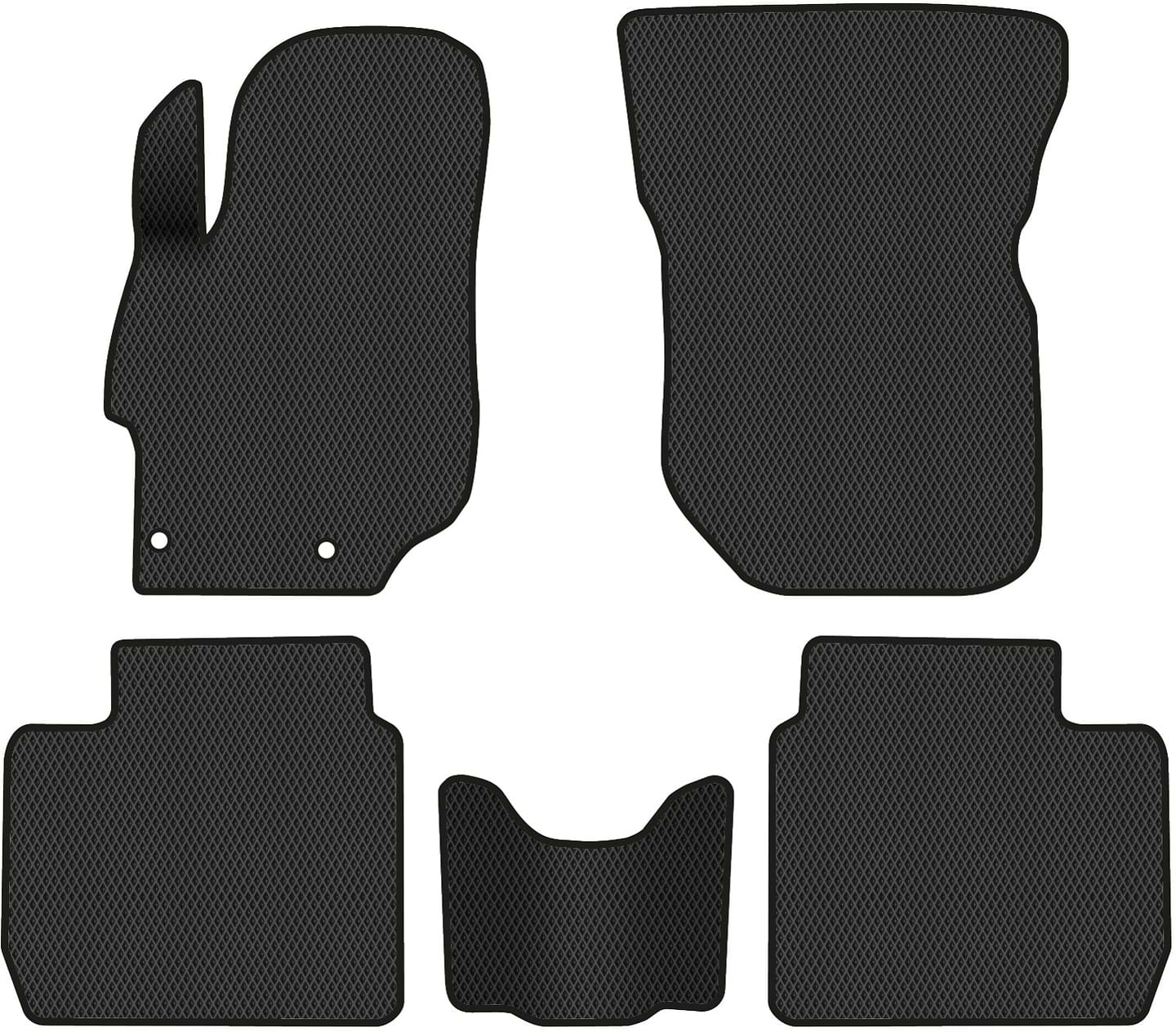 EVA коврики в салон авто EVAtech для C-Elysee Restyling Citroen 2016 2 поколение Sedan EU CN12710C5AV2RBB