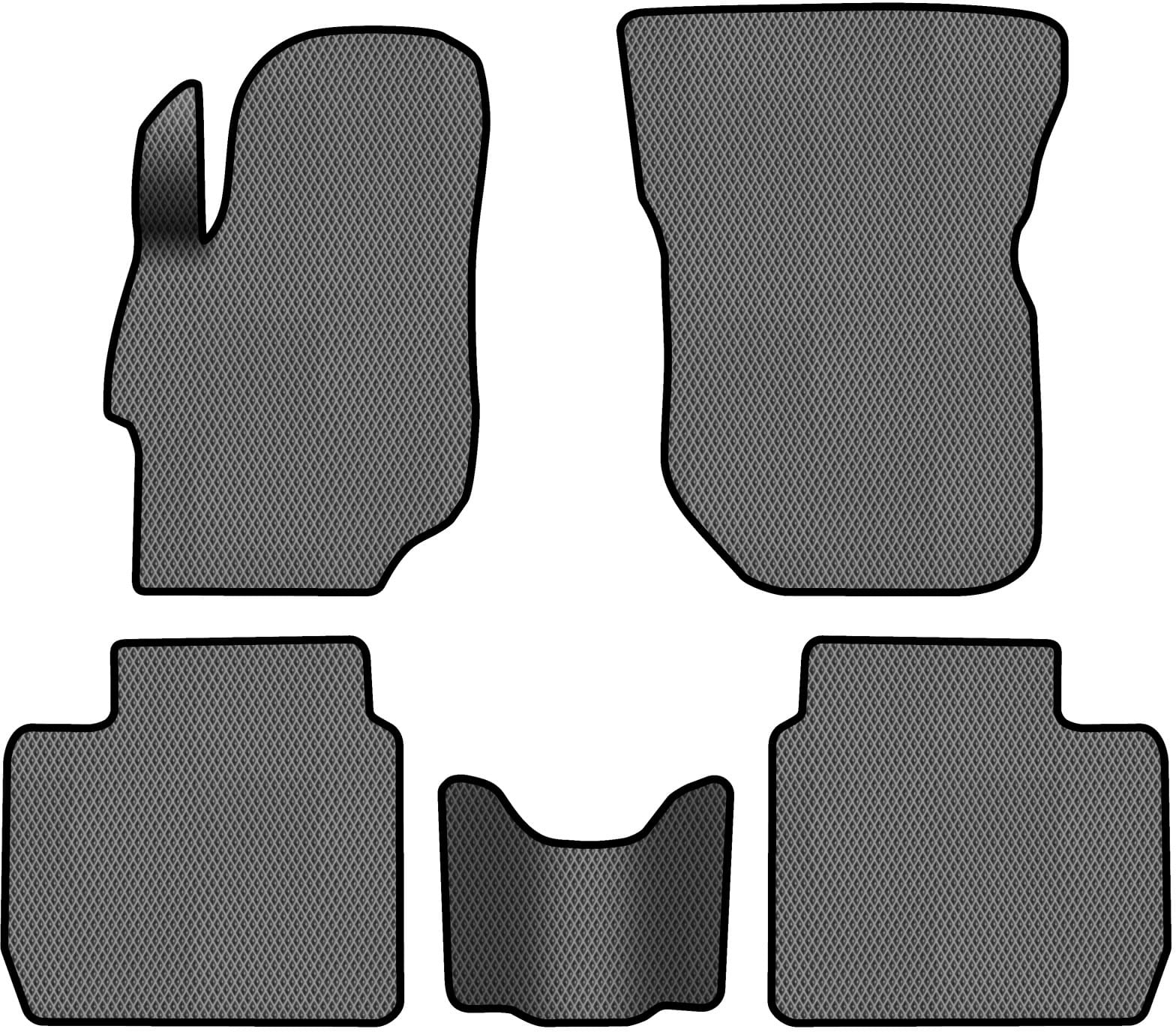 EVA коврики в салон авто EVAtech для C-Elysee Restyling Citroen 2016 2 поколение Sedan EU CN12710C5RGB