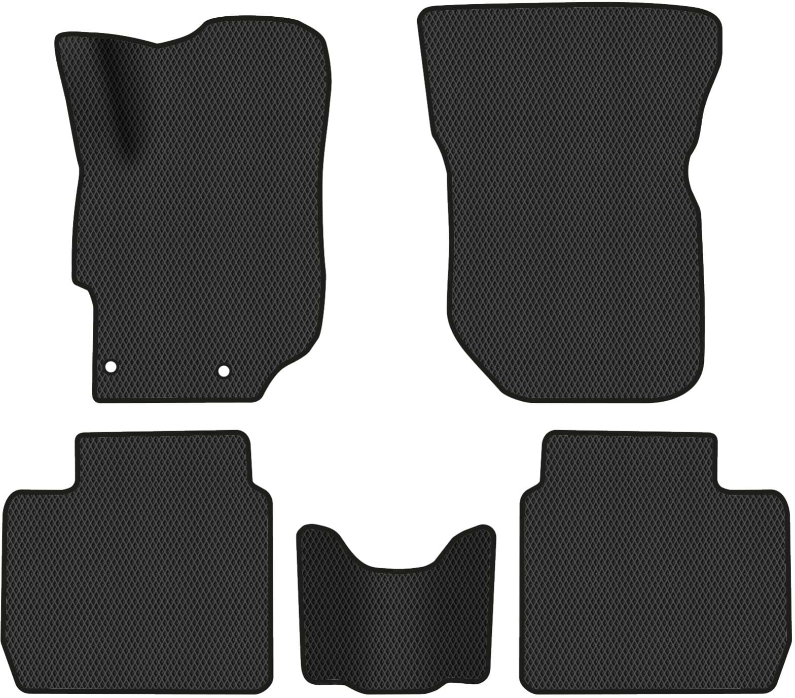 EVA коврики в салон авто EVAtech для C-Elysee Restyling Citroen 2016 2 поколение Sedan EU CN12710CD5AV2RBB