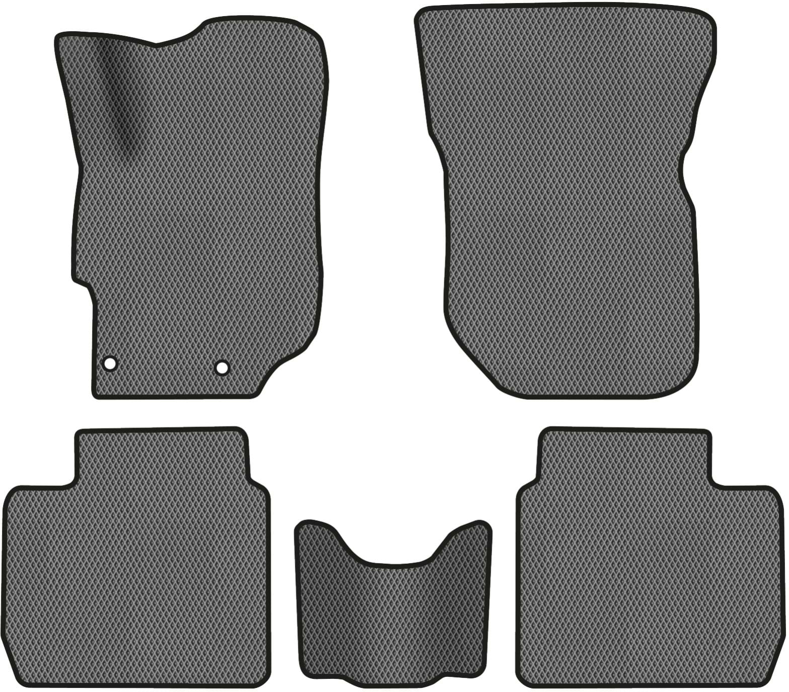 EVA коврики в салон авто EVAtech для C-Elysee Restyling Citroen 2016 2 поколение Sedan EU CN12710CD5AV2RGB