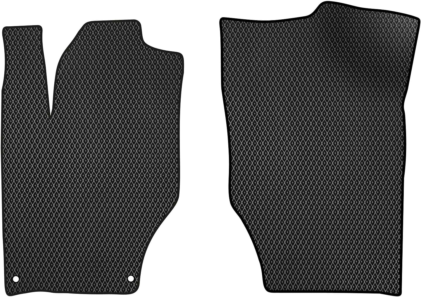 EVA коврики в салон авто передние EVAtech для DS4 Crossback Citroen 2015-2018 1 поколение SUV EU CN14286A2CP2RBB