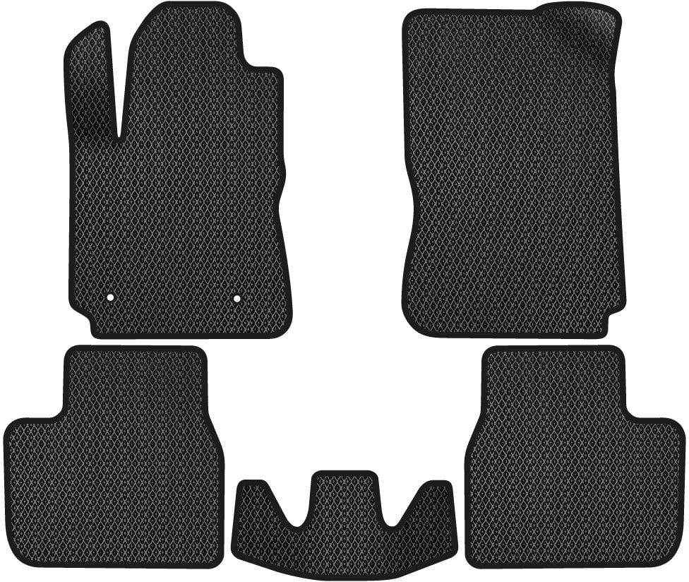 EVA коврики в салон авто EVAtech для C4 Cactus Citroen 2014-2020 1 поколение SUV EU CN1431C5CP2RBB