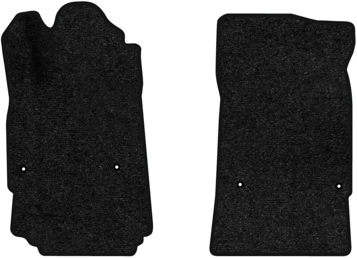 Килимки ворсові в салон авто EVAtech Standard для Citroen C5 2008-2017 2 покоління Sedan EU чорний кант CN1434AD2CP4VEB