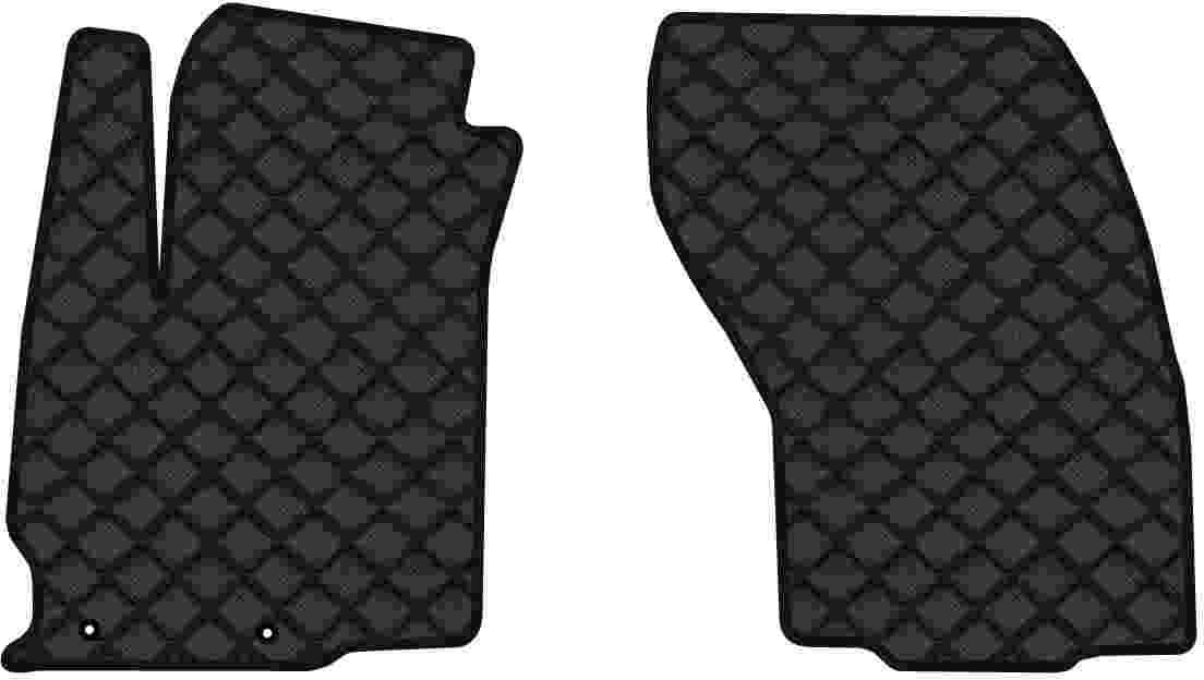 Коврики из экокожи в салон авто передние EVAtech ECO для C4 Aircross Citroen 2012-2017 1 поколение SUV EU CN14467A2LA2BBB