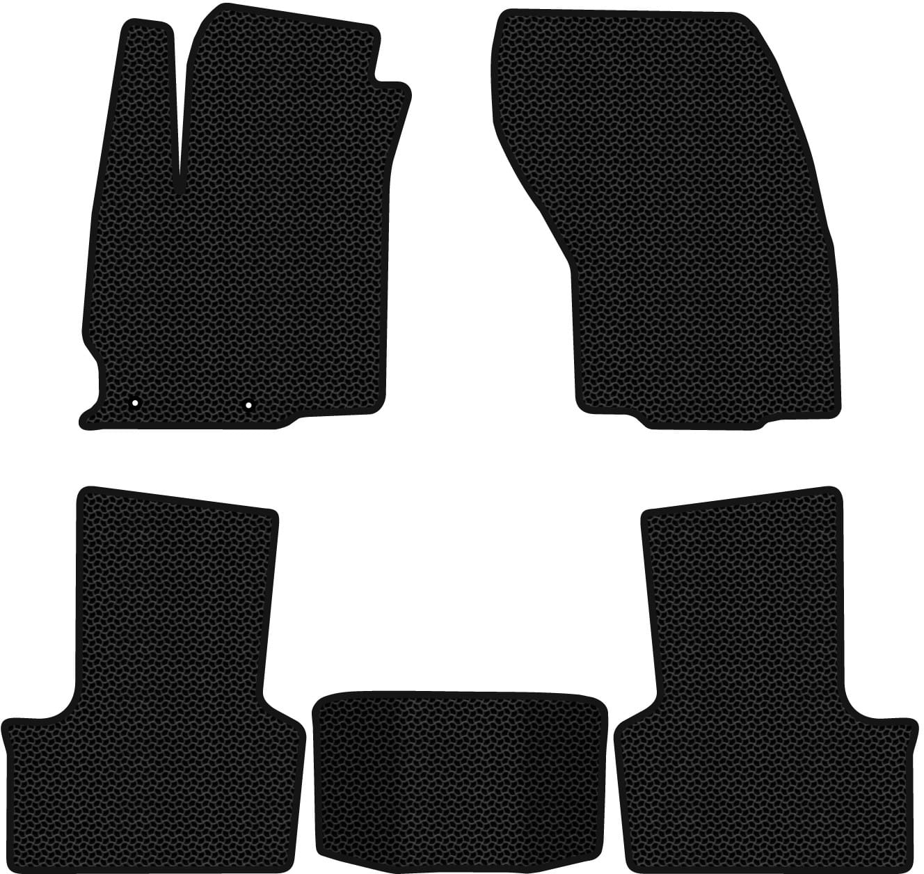 EVA коврики в салон авто EVAtech для C4 Aircross Citroen 2012-2017 1 поколение SUV EU CN14467C5LA2KBB