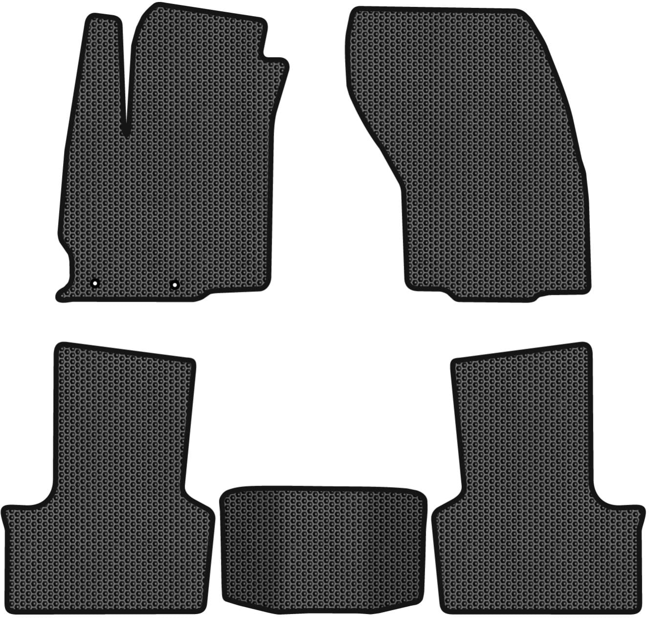 EVA коврики в салон авто EVAtech для C4 Aircross Citroen 2012-2017 1 поколение SUV EU CN14467C5LA2SBB