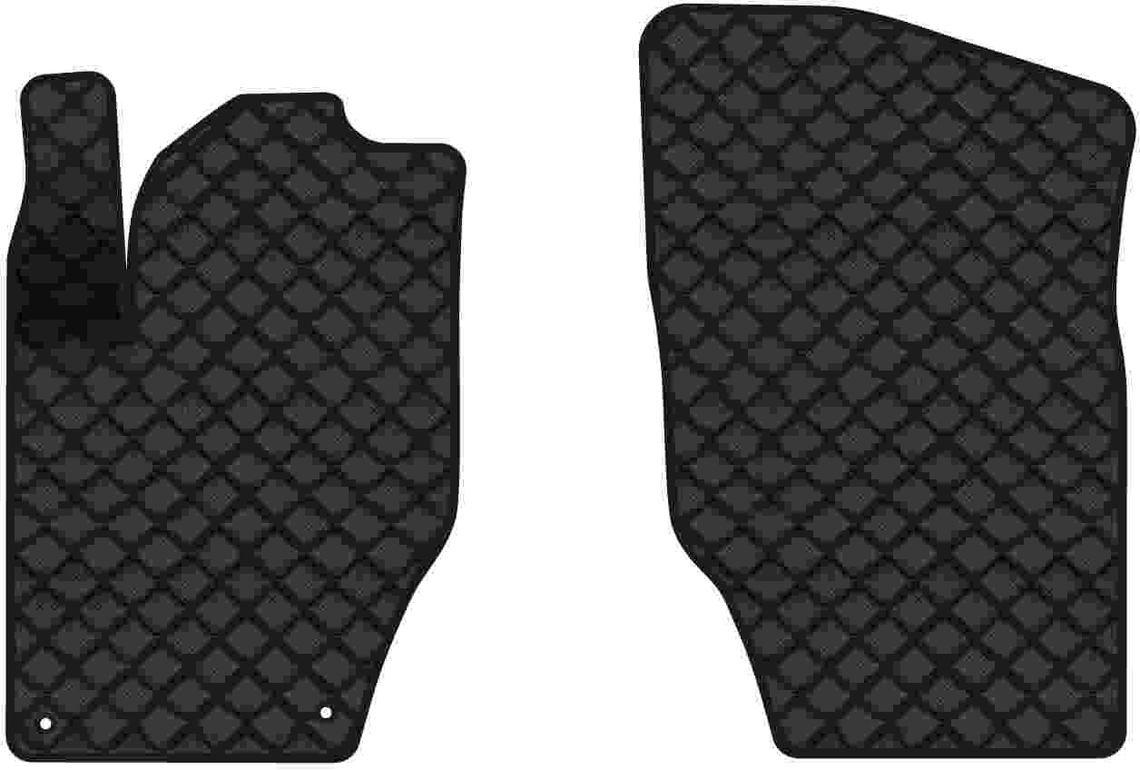 Коврики из экокожи в салон авто передние EVAtech ECO для C4 Citroen 2010-2018 2 поколение Htb EU CN1556A2CP2BBB