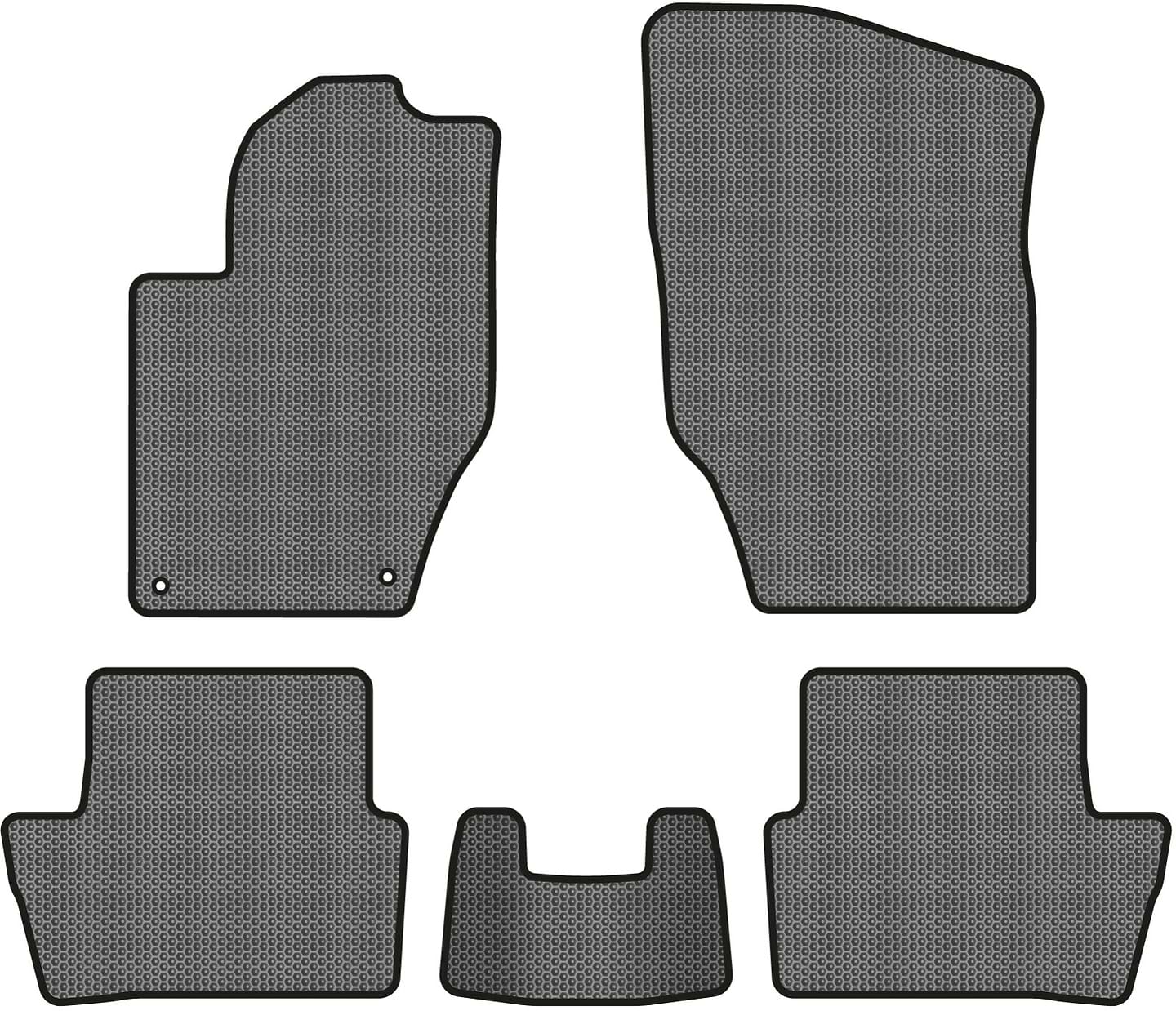 EVA коврики в салон авто EVAtech для C4 Citroen 2010-2018 2 поколение Htb EU CN1556CB5CP2SGB