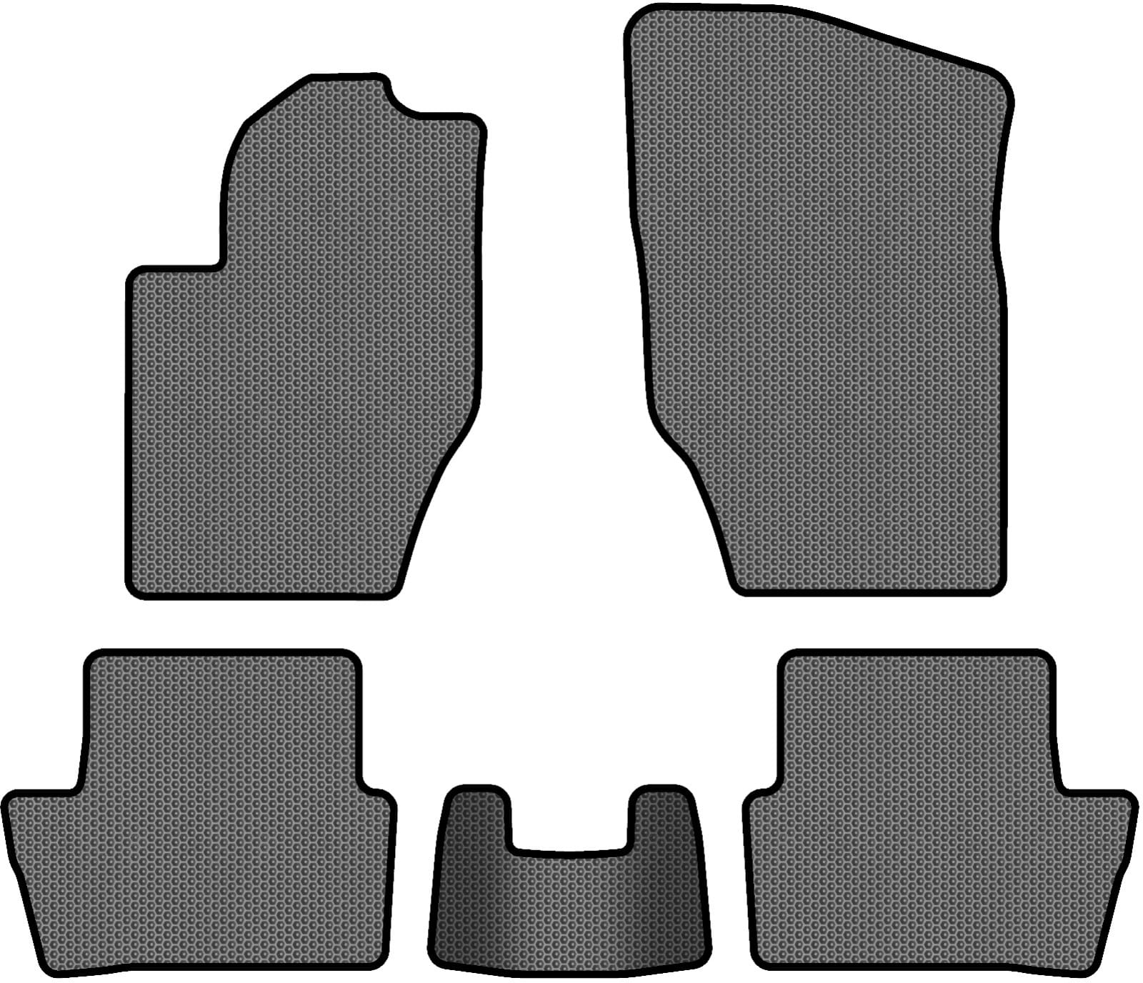 EVA коврики в салон авто EVAtech для C4 Citroen 2010-2018 2 поколение Htb EU CN1556CB5SGB