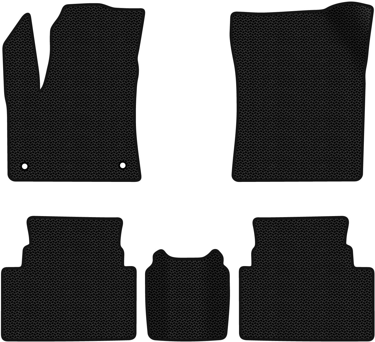 EVA коврики в салон авто EVAtech для C5 Aircross Citroen 2017 1 поколение SUV EU CN1690C5AV2KBB