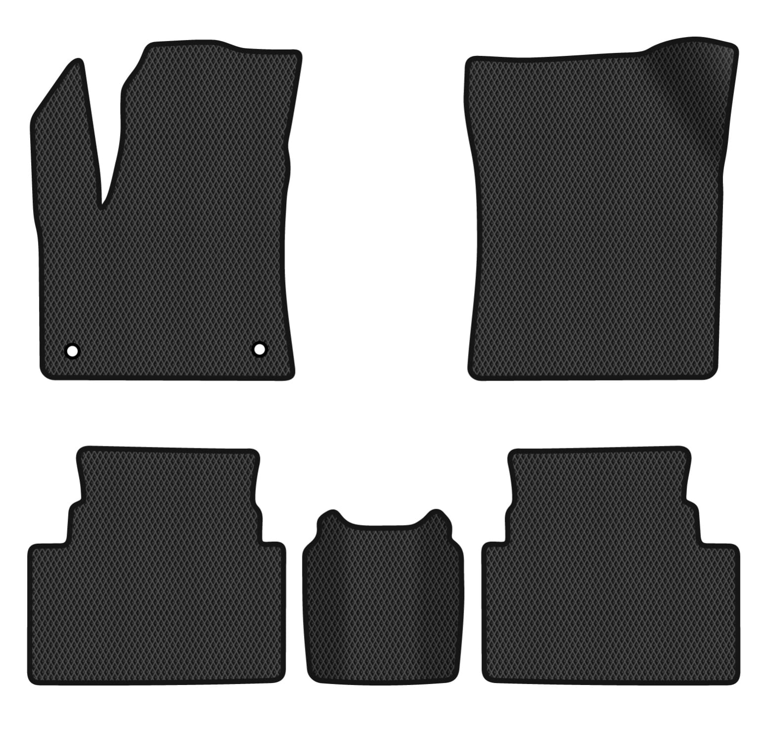 EVA коврики в салон авто EVAtech для C5 Aircross Citroen 2017 1 поколение SUV EU CN1690C5AV2RBB