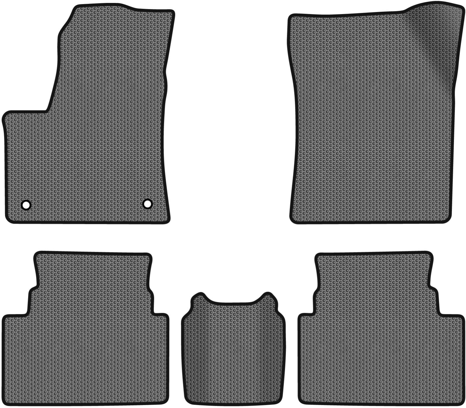 EVA коврики в салон авто EVAtech для C5 Aircross Citroen 2017 1 поколение SUV EU CN1690CB5AV2SGB
