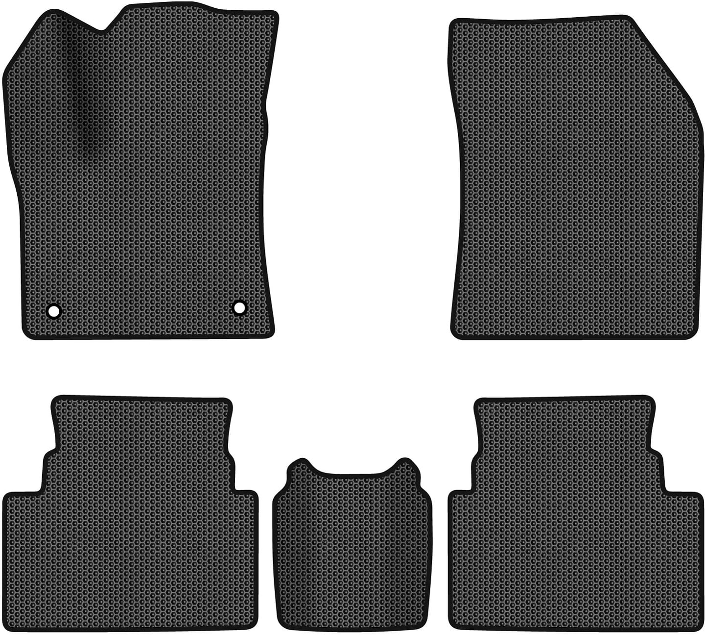 EVA коврики в салон авто EVAtech для C5 Aircross Citroen 2017 1 поколение SUV EU CN1690CE5AV2SBB