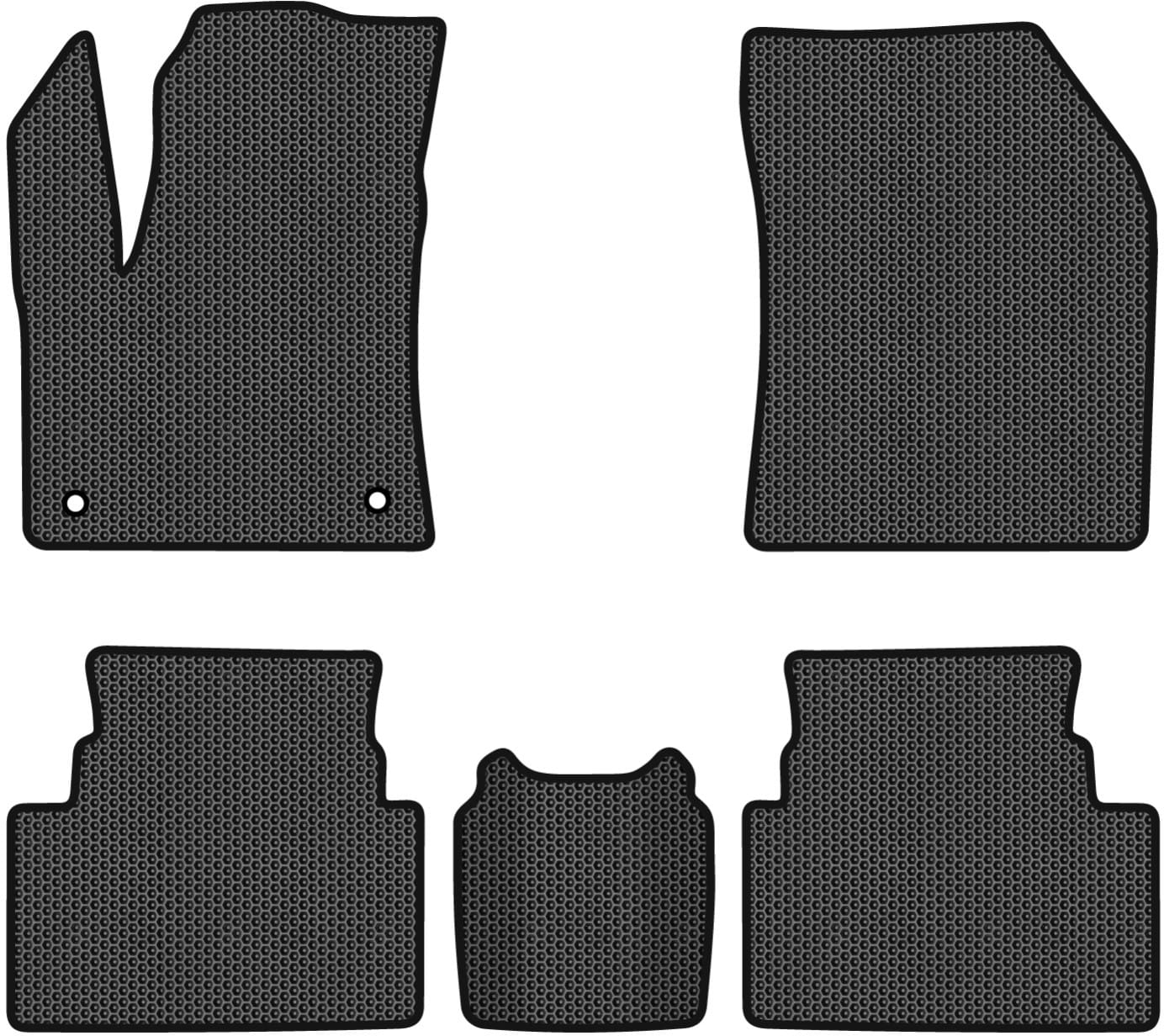 EVA килимки в салон авто EVAtech для C5 Aircross Citroen 2017 1 покоління SUV EU CN1690CV5AV2SBB